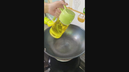 2-in-1 Glass Oil Sprayer & Dispenser